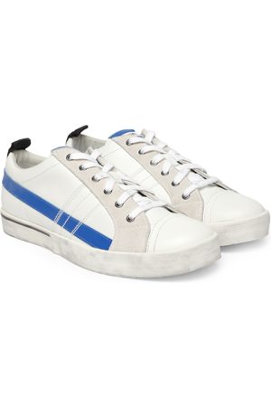 Diesel Mens D-Velows Low Lace up Sneakers White